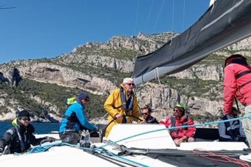 Stage chef de bord catamaran Marseille