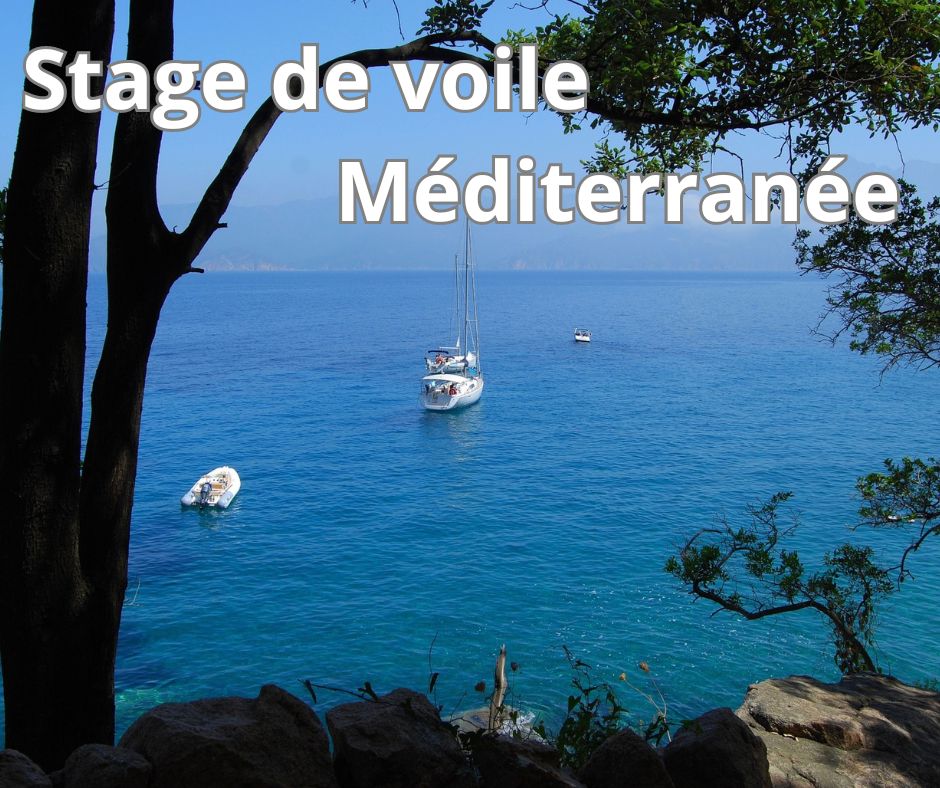 Stage de voile en méditerranée