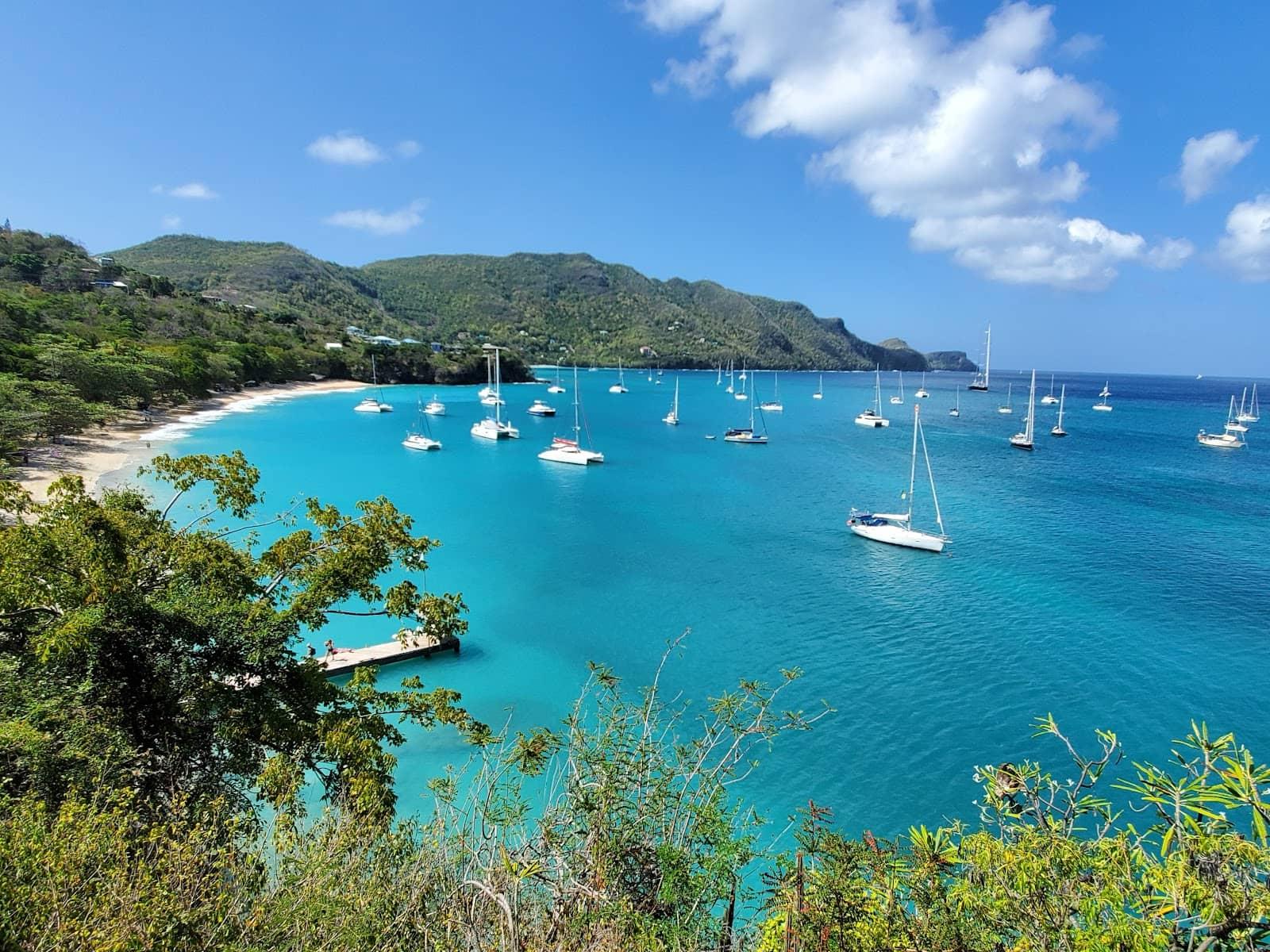 Béquia navigation vers les Grenadines